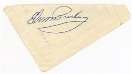 Elvis Presley Signed Piece of Paper (REAL)
