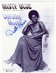 Dorothy Moore Signed “Misty Blue” Original Sheet Music