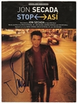 Jon Secada Signed “Stop/Asi” Original Sheet Music