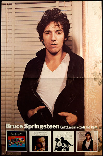 Bruce Springsteen Canadian "Darkness" Promo Poster