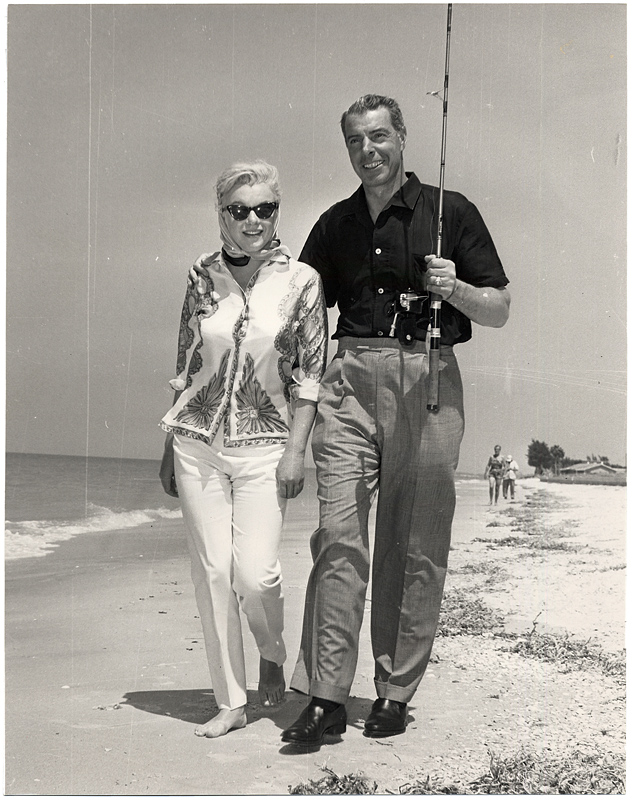 MARILYN MONROE; JOE DIMAGGIO