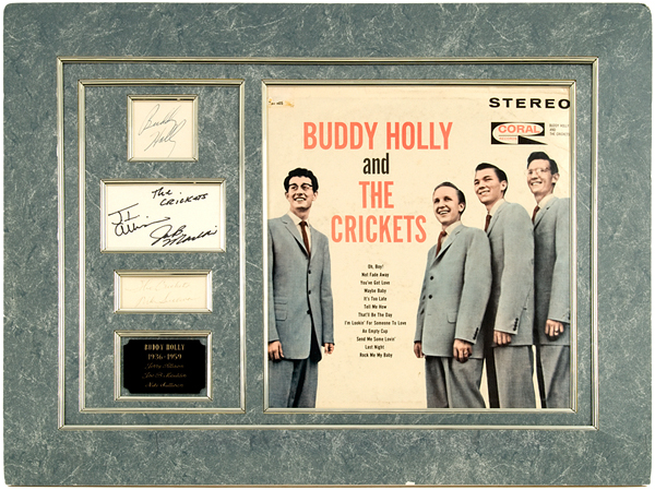 Buddy Holly and The Crickets Autographs