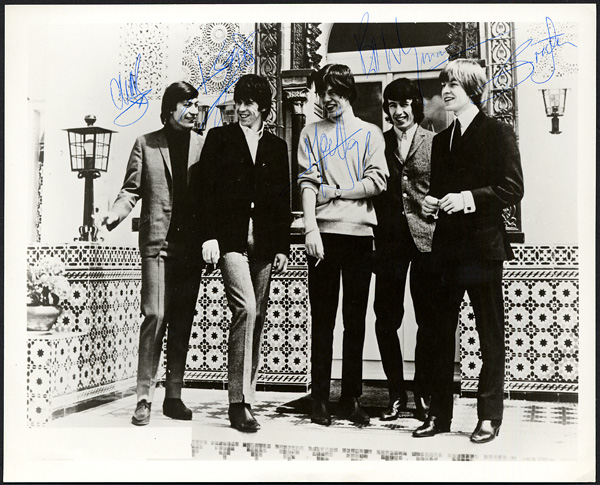 The Rolling Stones Signed Vintage Publicity Photograph