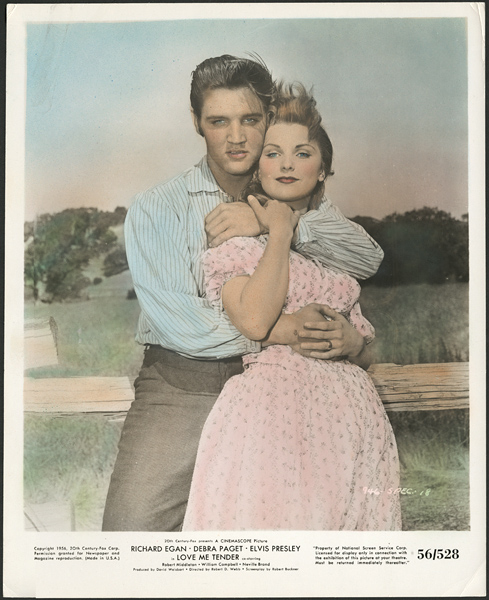 Elvis Presley "Love Me Tender" Movie Still Photograph