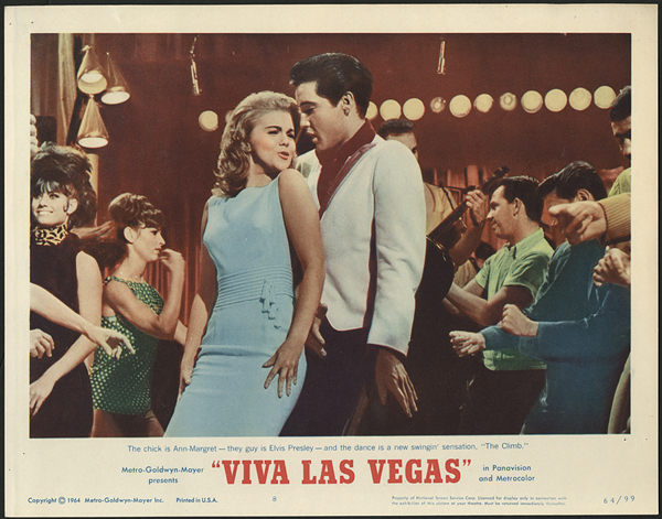 Elvis Presley "Viva Las Vegas" Lobby Card