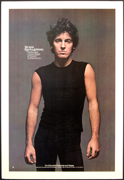 Bruce Springsteen Japanese "Darkness" Promotional Poster