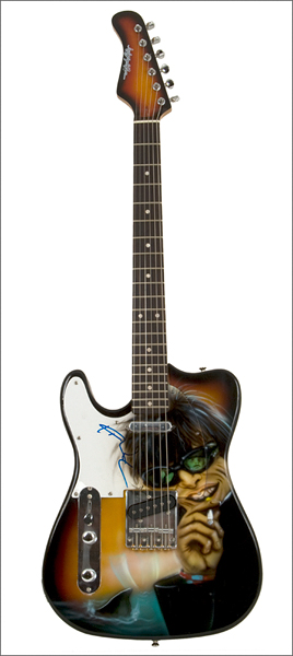 Keith Richards Signed Guitar