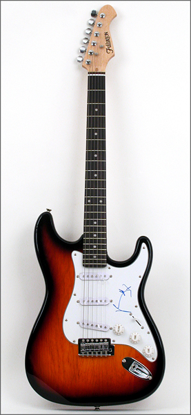 Bono (U2) Signed Guitar