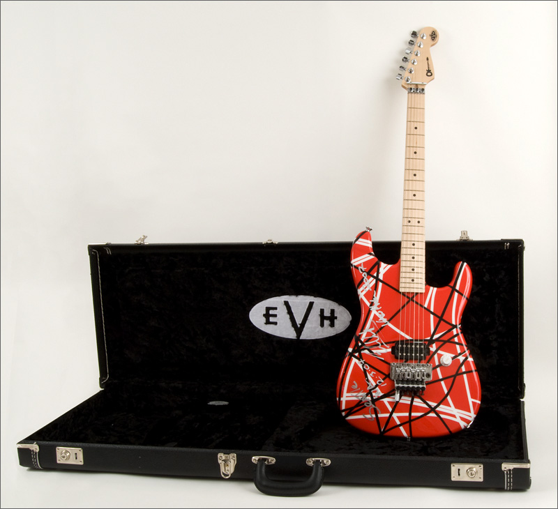 Used eddie van halen outlet guitar