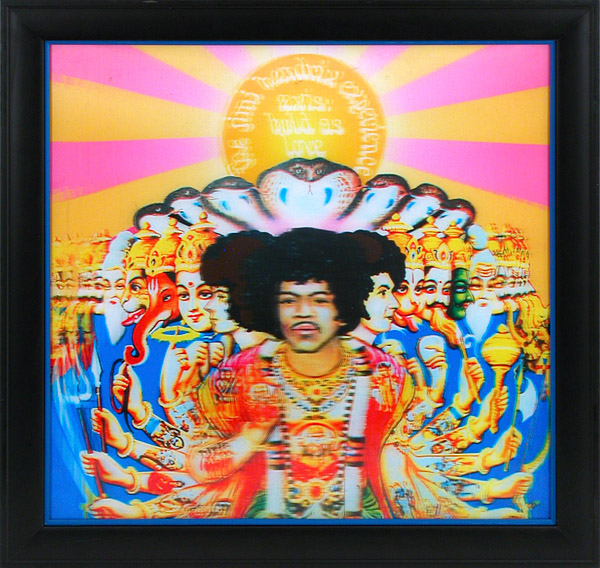 Jimi Hendrix "Axis…Bold As Love" Album Cover Lenticular Flasher