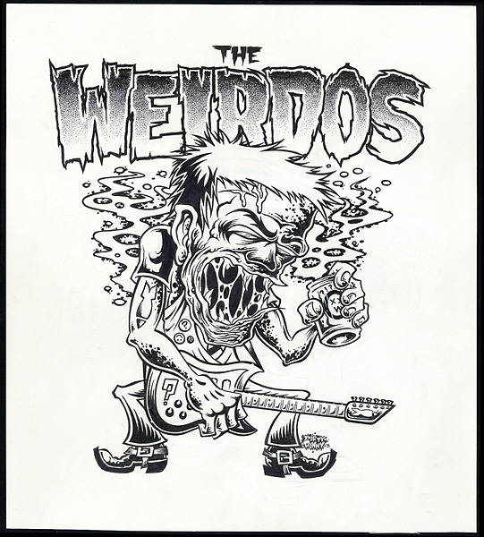 The Weirdos Original Concert Poster Artwork & Poster