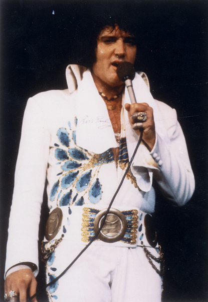 Lot Detail - Elvis Presley 1974 Stage-Worn 