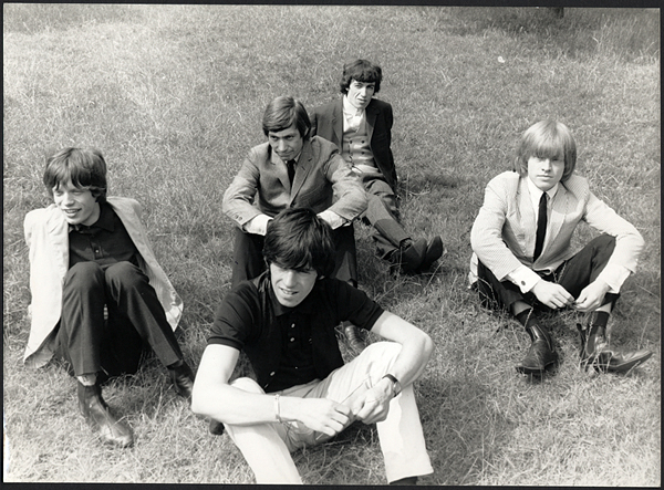 Rolling Stones 1965 Vintage Stamped Photograph