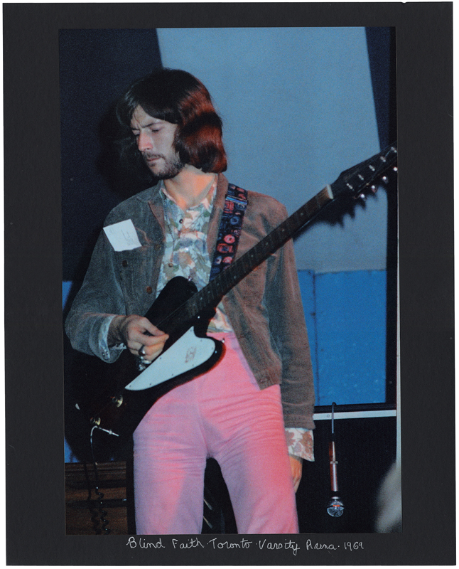 Lot Detail Eric Clapton Blind Faith 1969 Original Photograph