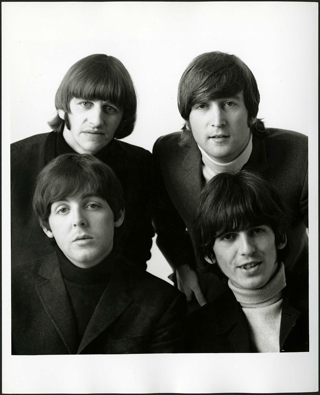 Lot Detail - Beatles 1965 Vintage Stamped Photograph by Bill Whitaker