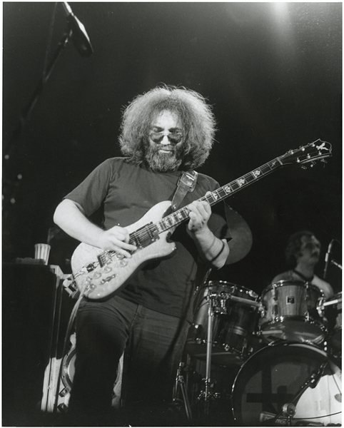 Lot Detail - Jerry Garcia Vintage Photograph by John Rowlands