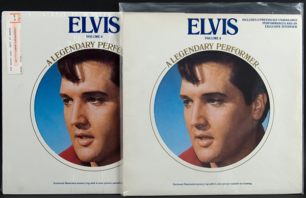 "Elvis A Legendary Performer Volume 4" Album (2)