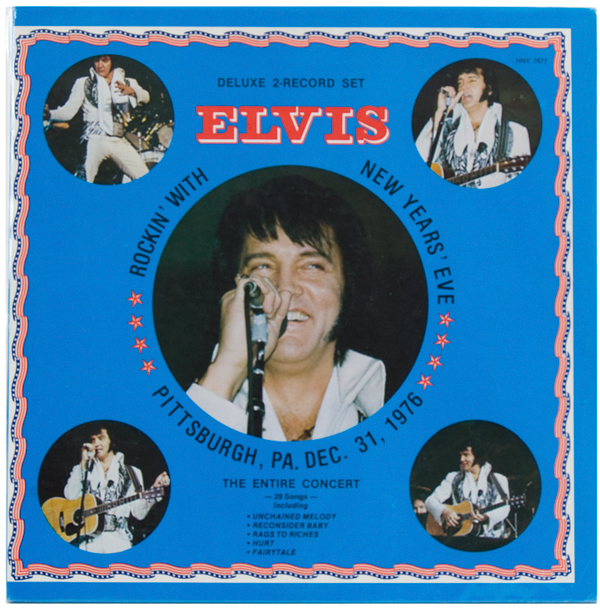  "Rockin With Elvis New Years Eve" 2 Record Set