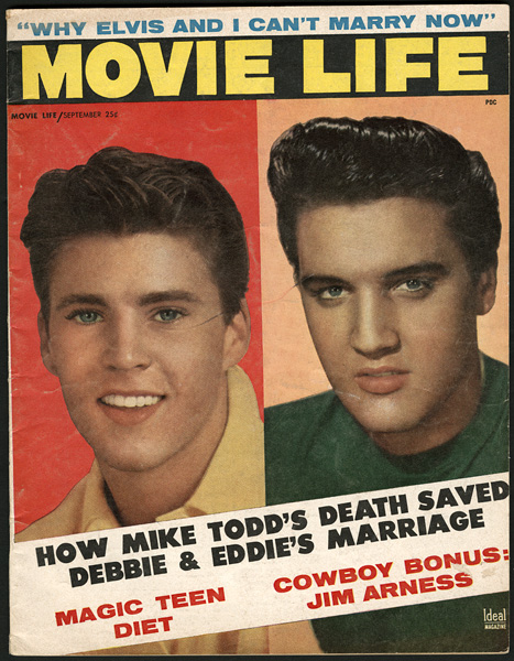 Elvis Presley "Movie Life" Magazine