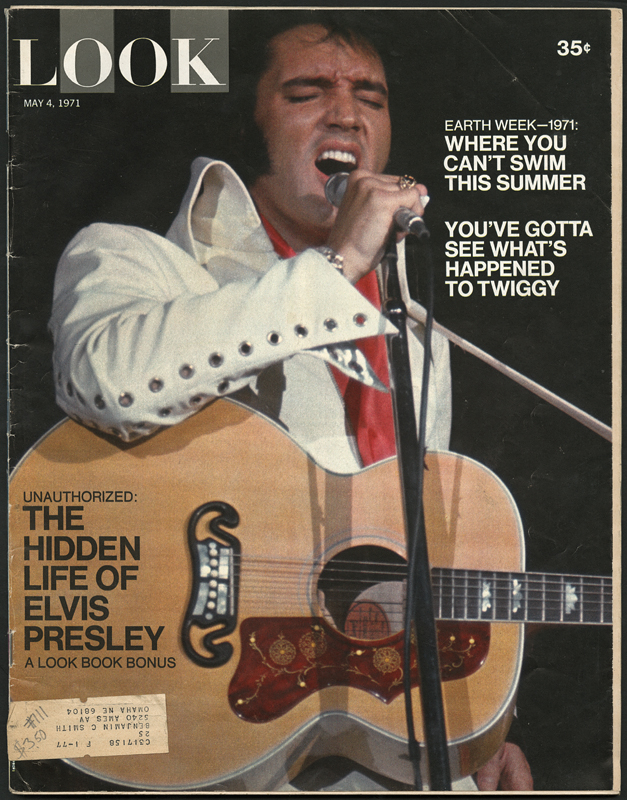 Lot Detail Look Magazine Featuring Elvis Presley 2