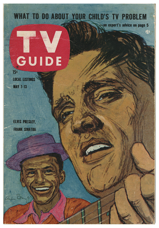 Elvis Presley TV Guide - All 4 hotsell Covers + 3