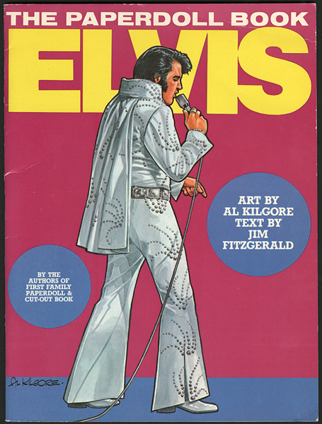 Lot Detail Elvis Presley Paperdoll Book