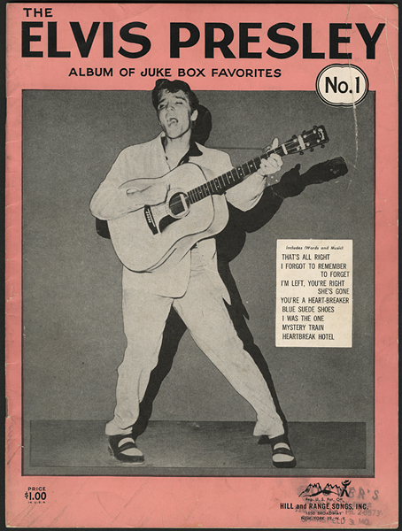 Elvis Presley "Album of Juke Box Favorites" Magazine