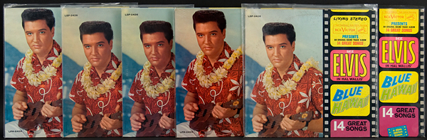 Elvis Presley "Blue Hawaii Album (6)