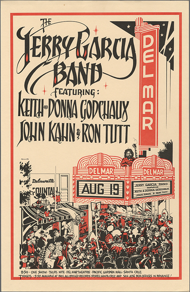 jerry garcia band poster