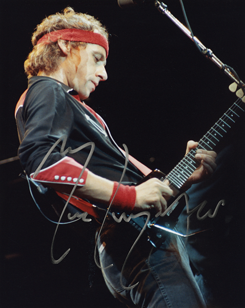 Mark Knopfler Signed Photograph