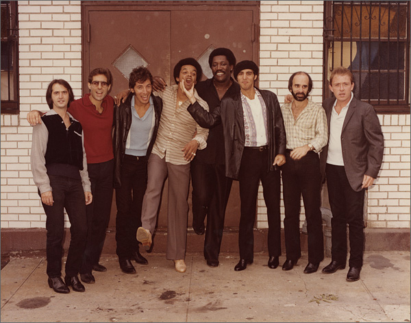 Bruce Springsteen & The E Street Band Gary "U.S." Bonds Original Outtake Photograph