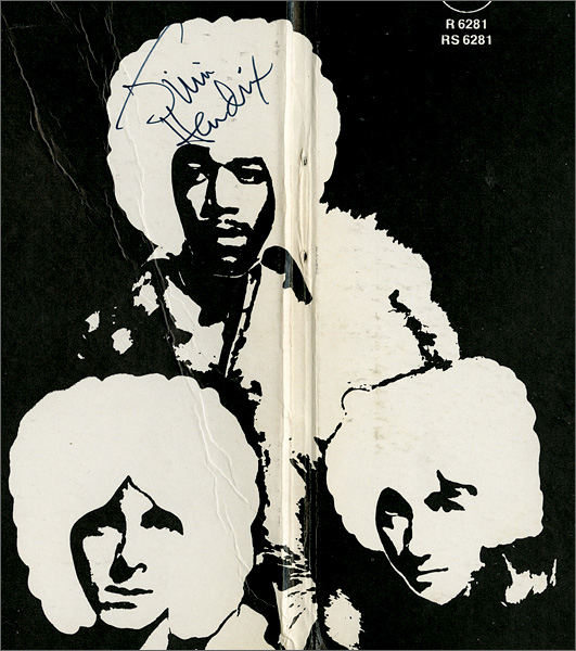 Jimi Hendrix Signed "Axis: Bold As Love" Album 