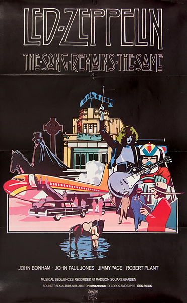 Led Zeppelin "The Song Remains The Same" Poster (2)