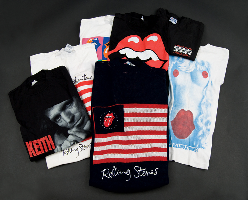 Lot Detail - Rolling Stones Tour Shirts (7)