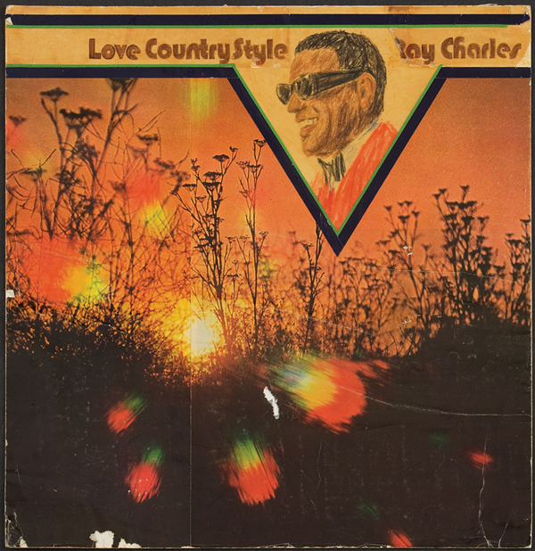 Ray Charles "Love Country Style "Original  Album Artwork