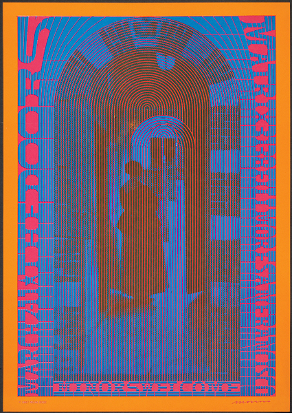 The Doors 1967 Matrix Concert Poster