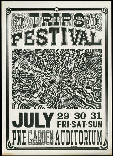 1966 Trip Festival (and Acid Test) Handbill