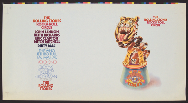 Rolling Stones "Rock & Roll Circus" Original Artwork