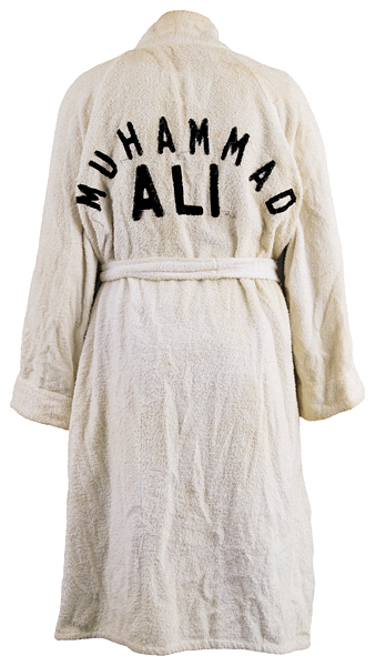 Muhammad Ali Worn Training Robe For 1976 Ken Norton Fight