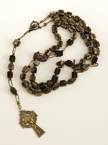 Lot Detail - Bono Rosary Beads