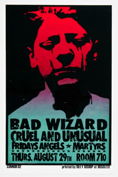 Lot Detail - Bad Wizard at Room 710 Original Poster