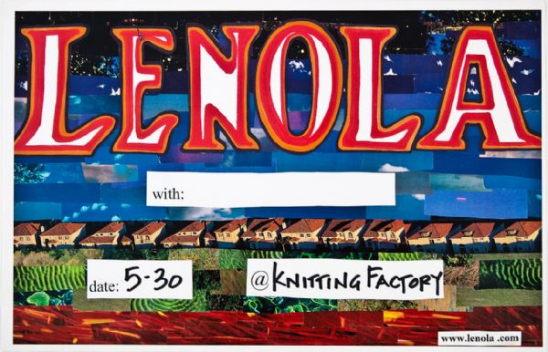 Lenola at Knitting Factory Original Poster