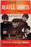 Original Beatles Puritan Shirt Promotional Poster Circa 1960s