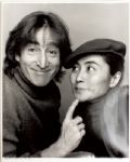 John Lennon & Yoko Ono "Summer of 80" Limited Edition Silver Gelatin Print Signed by Photographer