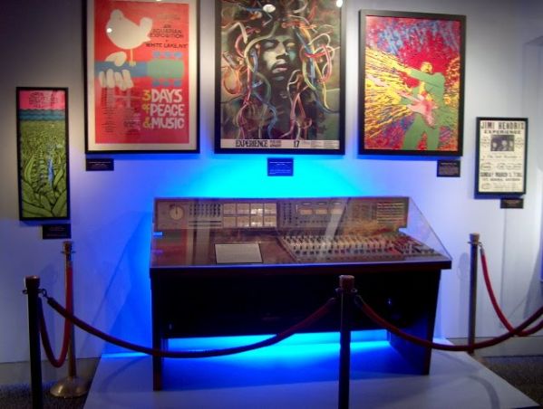 Jimi Hendrix Used Custom Recording and Mixing Console With Unreleased Original 8 Track Master Tape