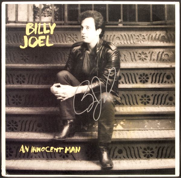 Billy Joel Signed "An Innocent Man" Album