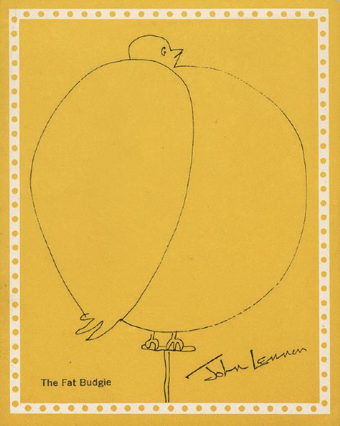 John Lennon Christmas Card