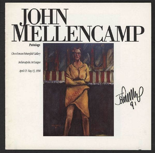 John Mellencamp Signed Art Program