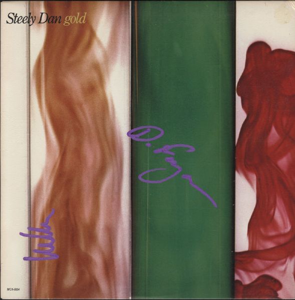 Steely Dan Signed "Gold" Album