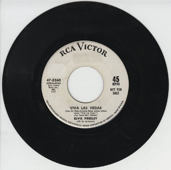 Elvis Presley "Viva Las Vegas/Whatd I Say" 45